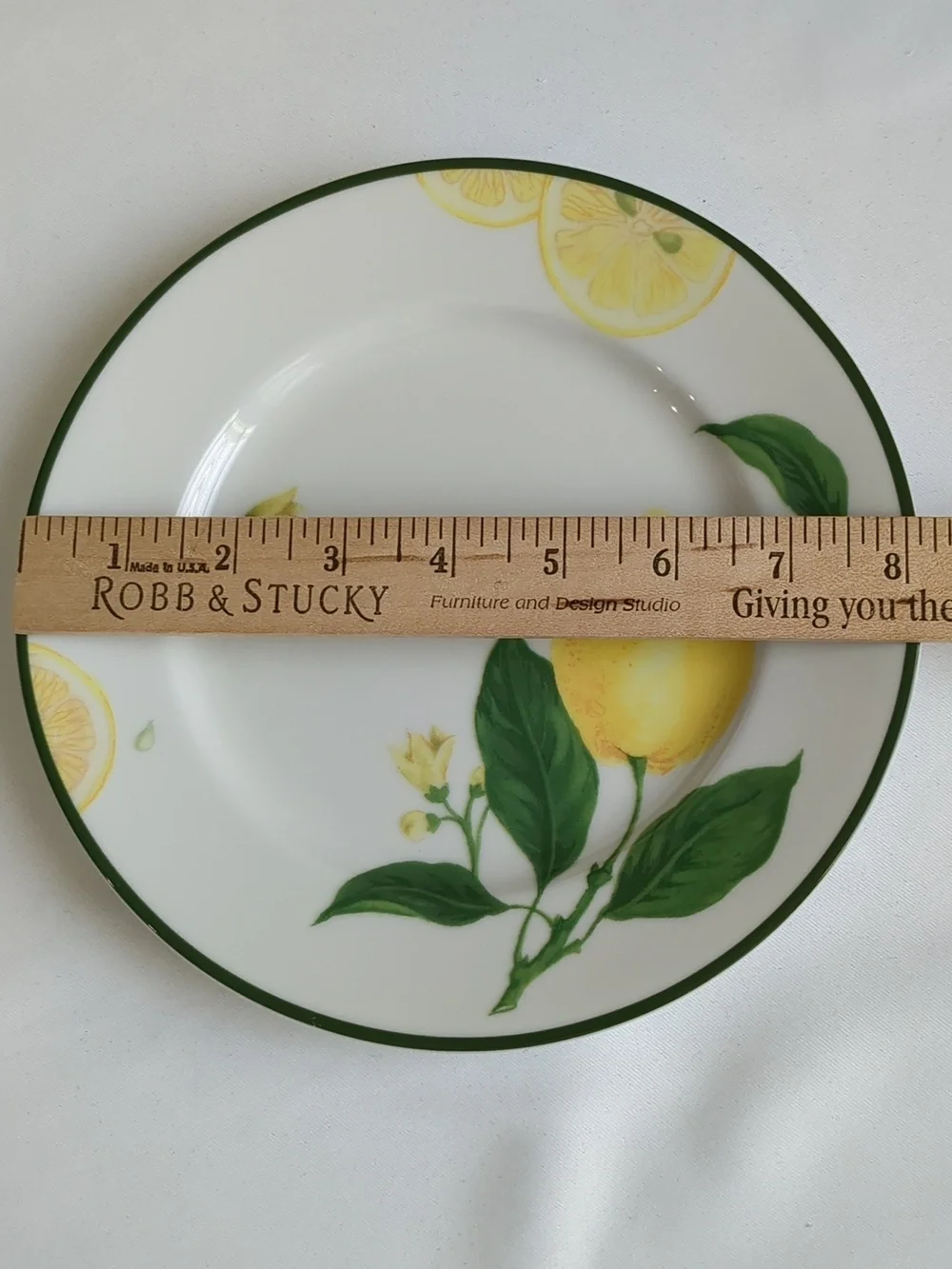 William Sonoma Porcelain Citrus Grove Orange & Lemon 8